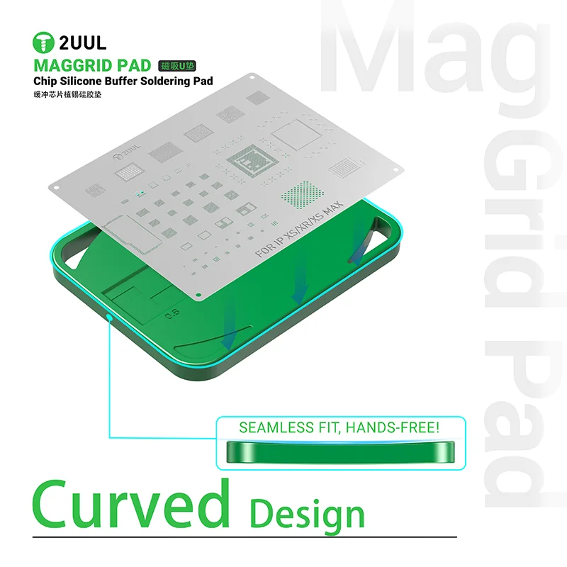 Tasmota Flash Tool - 2UUL BH15 Magnetyczna silikonowa podkładka MagGrid