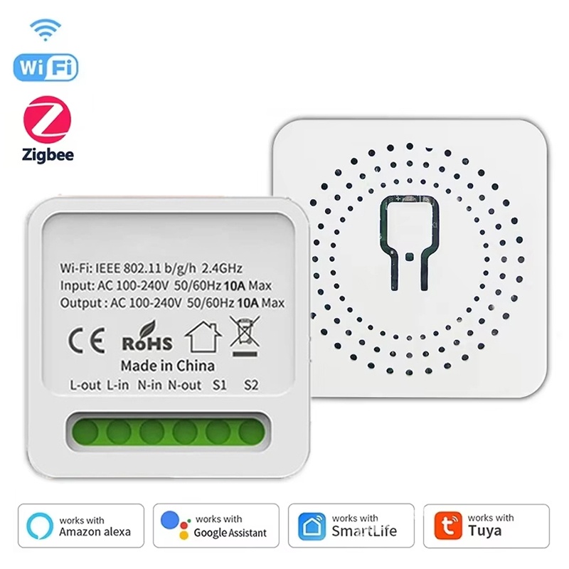 Home Automation Ideas - Inteligentne przełączniki Tuya Zigbee Mini 16A
