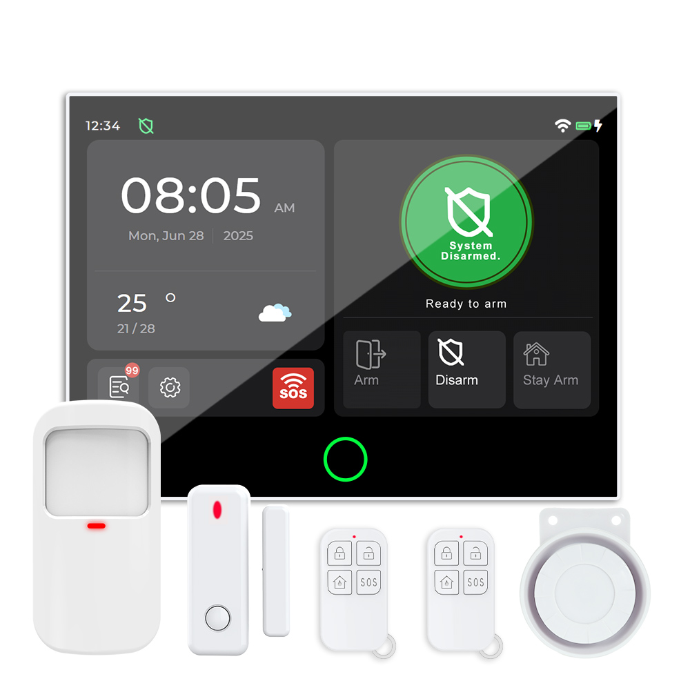 Motion Sensor Pir Wired - Nowy produkt: System bezpieczeństwa 7-calowy z