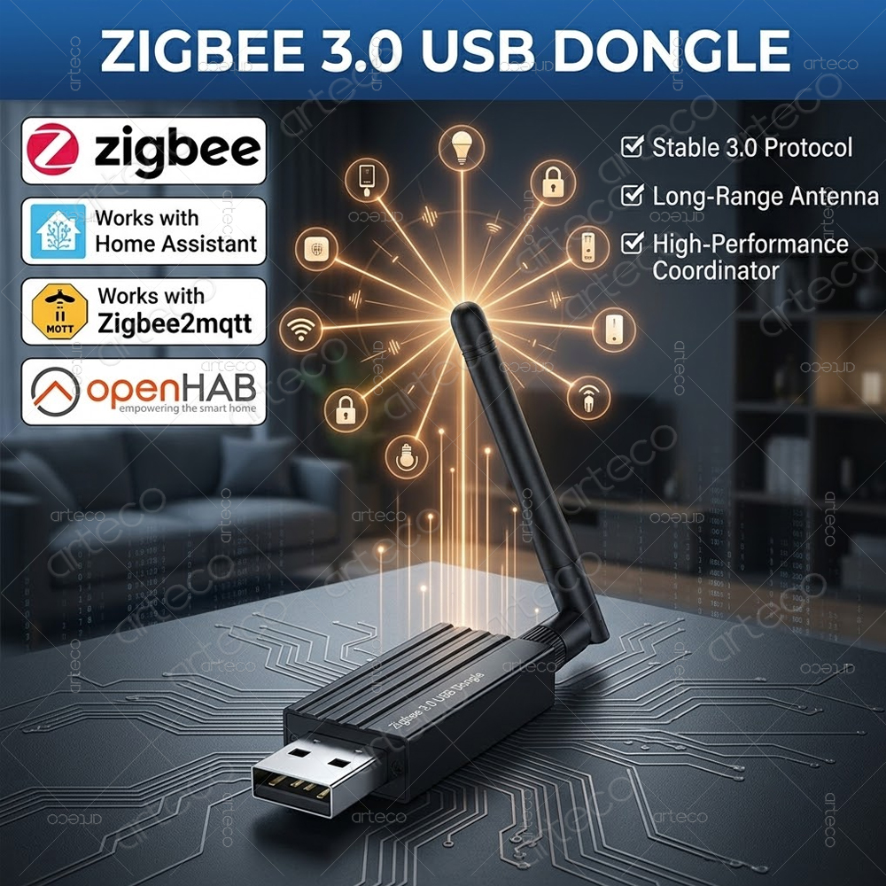 Zigbee Coordinator Stick - Uniwersalny, otwarty na kod, bezprzewodowy inteligentny