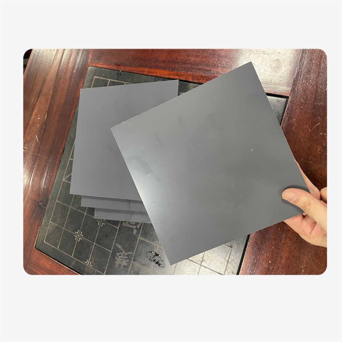Home Automation Industry - Gruba płyta PVC szara o grubości