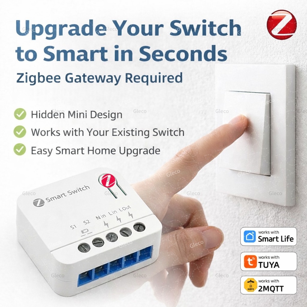 Diy Home Automation Hub - Moduł inteligentnego przełącznika ZigBee Tuya Mini