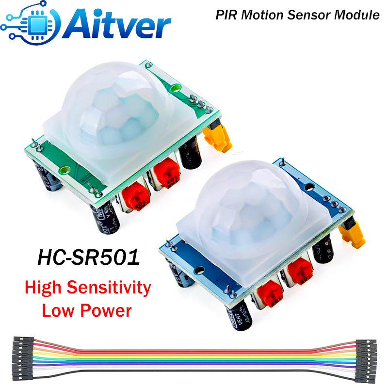 Motion Sensor Pir Wired - Moduł czujnika ruchu PIR HC-SR501 z