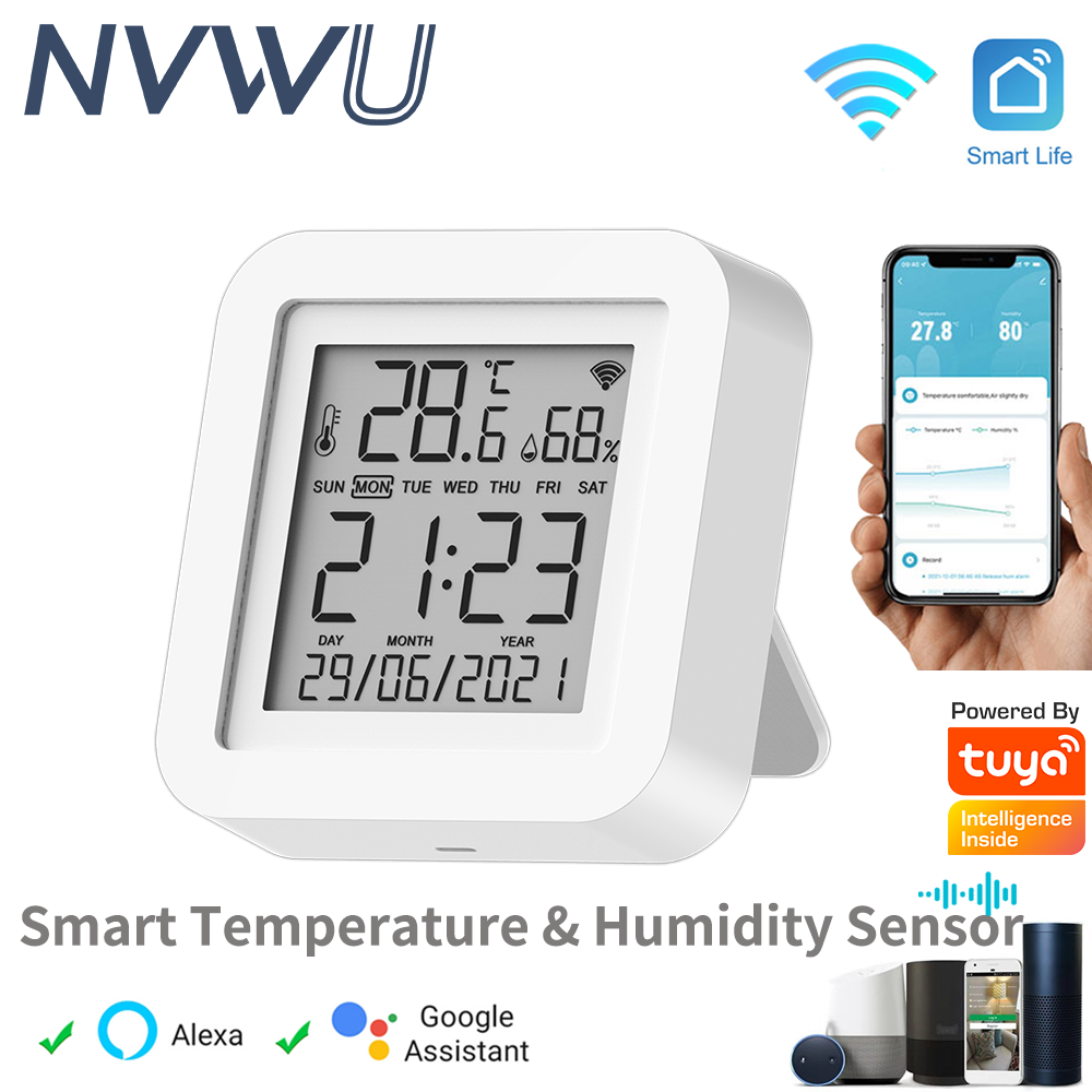 Home Automation Ideas - Tuya WIFI czujnik temperatury i wilgotności
