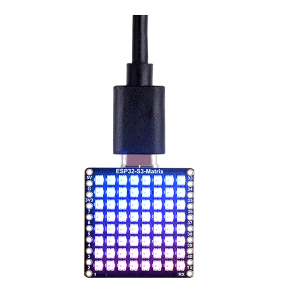 Rgb Led Matrix 8X8 - Płytka rozwojowa ABGN ESP32-S3 WiFi Bluetooth