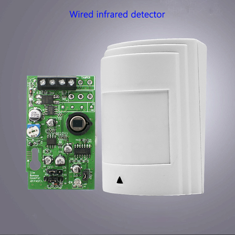 Motion Sensor Pir Wired - Wewnętrzny alarm antykradzieżowy i anty-włamaniowy, montowany