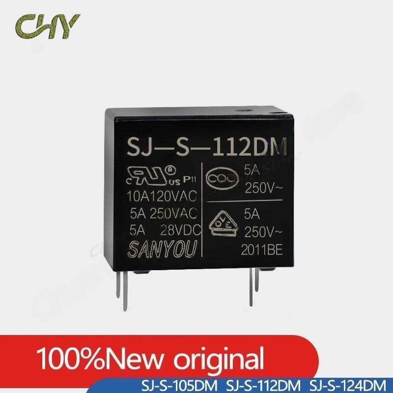 Shelly Relay Module - 100% oryginalny nowy SANYOU SJ-S-105DM 5VDC