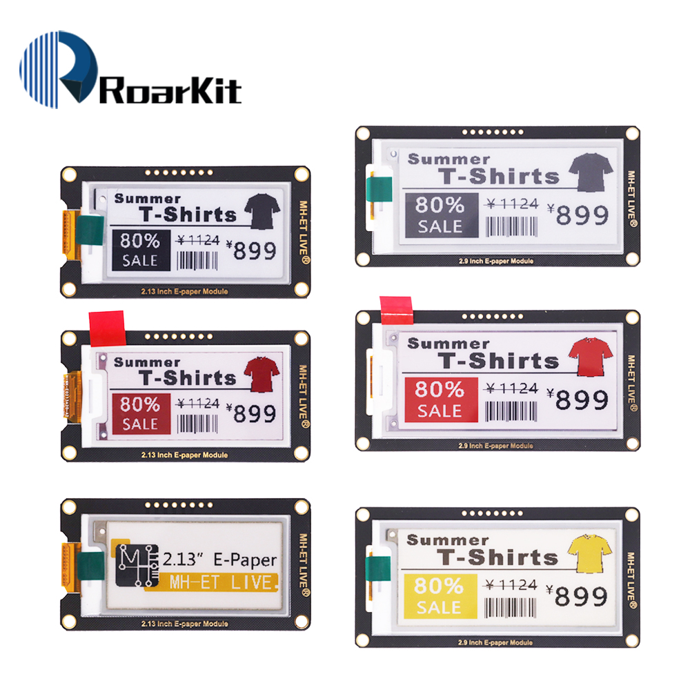 Display Epaper 2.9 - 2.13 