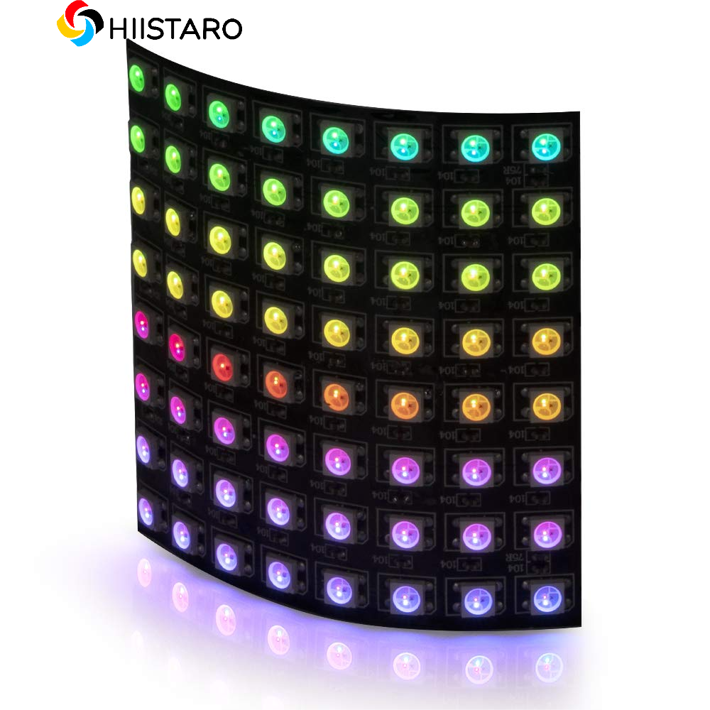 Rgb Led Matrix 8X8 - WS2812 LED 5050 RGB 8x8 64-bitowy
