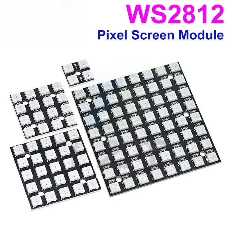 Rgb Led Matrix 8X8 - Nowa matryca LED WS2812 5050 RGB