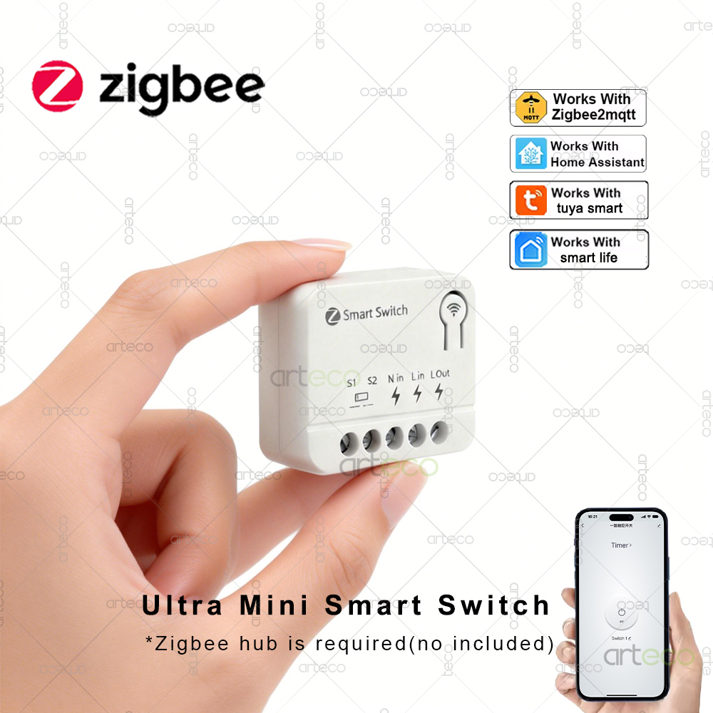 Diy Home Automation Controller - Moduł inteligentnego wyłącznika Zigbee Mini DIY,