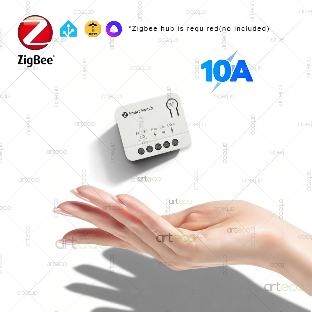Diy Home Automation Controller - Moduł inteligentnego przełącznika Zigbee Mini 10A