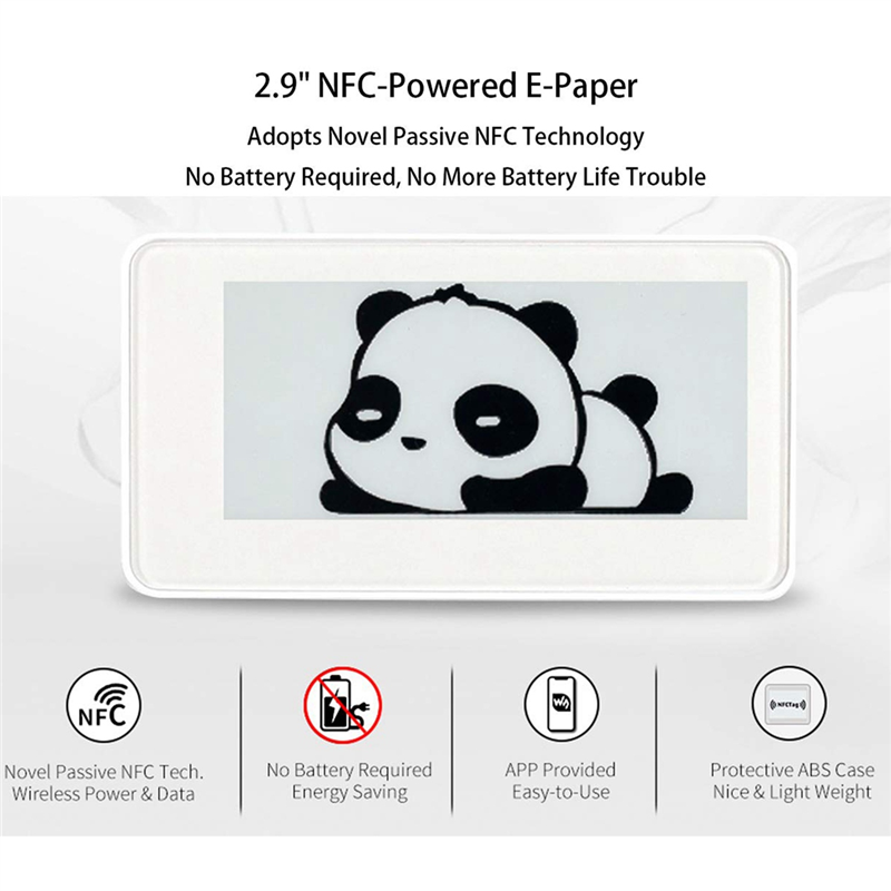 Display Epaper 2.9 - Waveshare 2,9-calowy bezprzewodowy moduł wyświetlacza E-paper