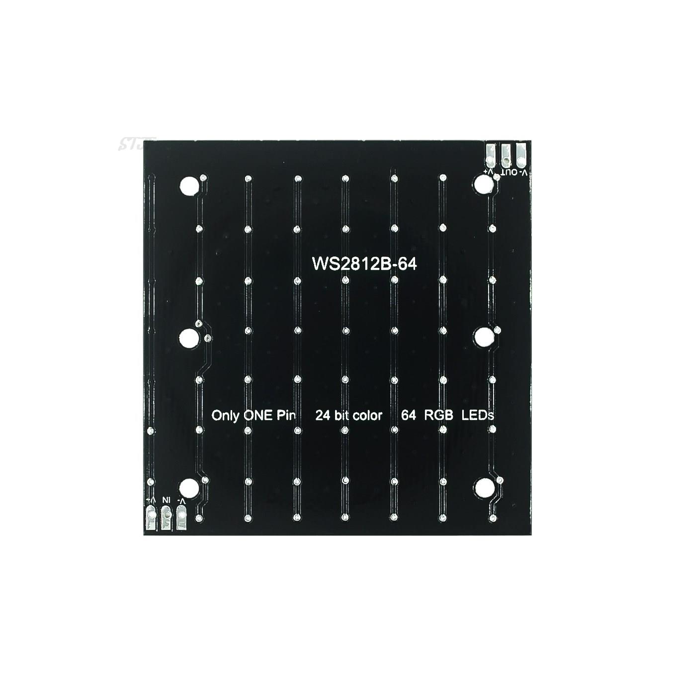 WS2812 smd LED 5050 RGB 8x8 64 – Rgb Led Matrix 8X8 recenzja i cena