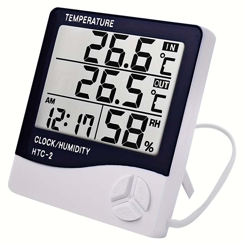 LCD Cyfrowy termometr Higromet – Home Automation Industry recenzja i cena