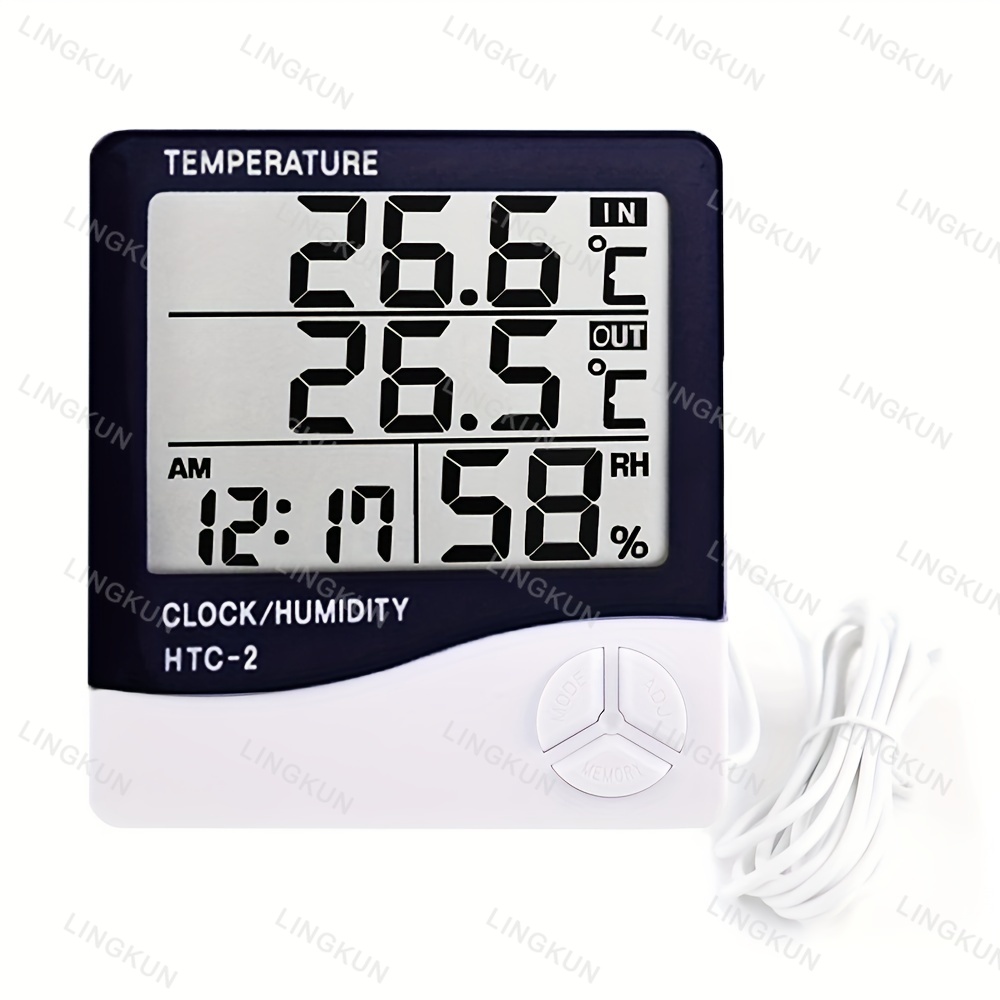 LCD Cyfrowy termometr Higromet – Home Automation Industry recenzja i cena