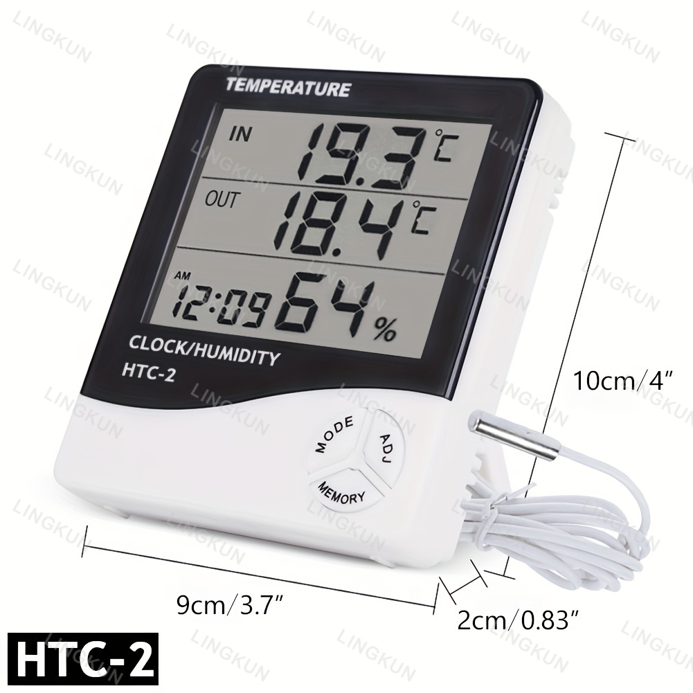 LCD Cyfrowy termometr Higromet – Home Automation Industry recenzja i cena