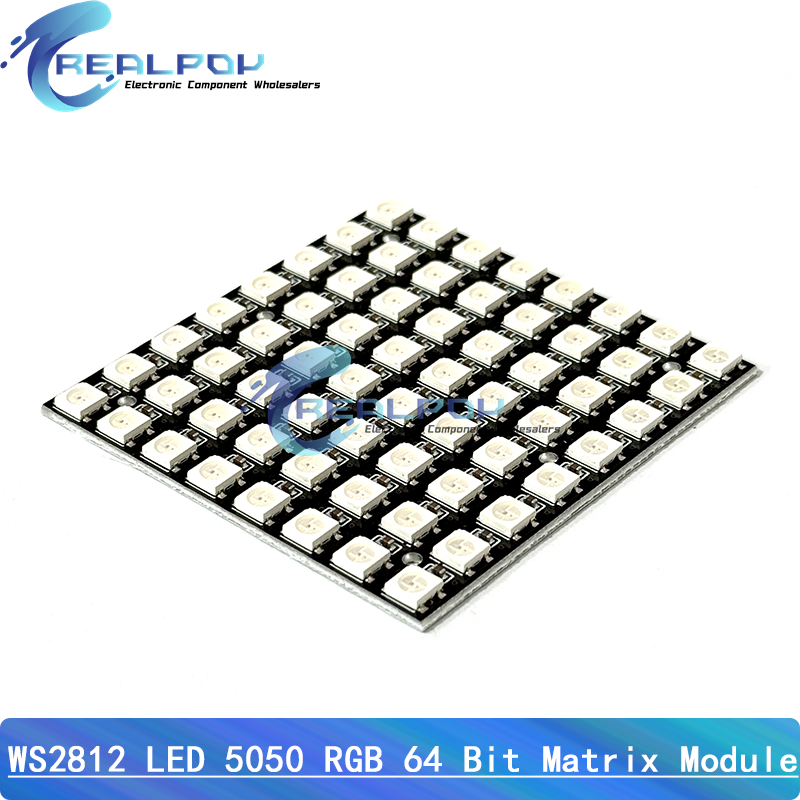 WS2812 LED 5050 RGB 8x8 64-bit – Rgb Led Matrix 8X8 recenzja i cena