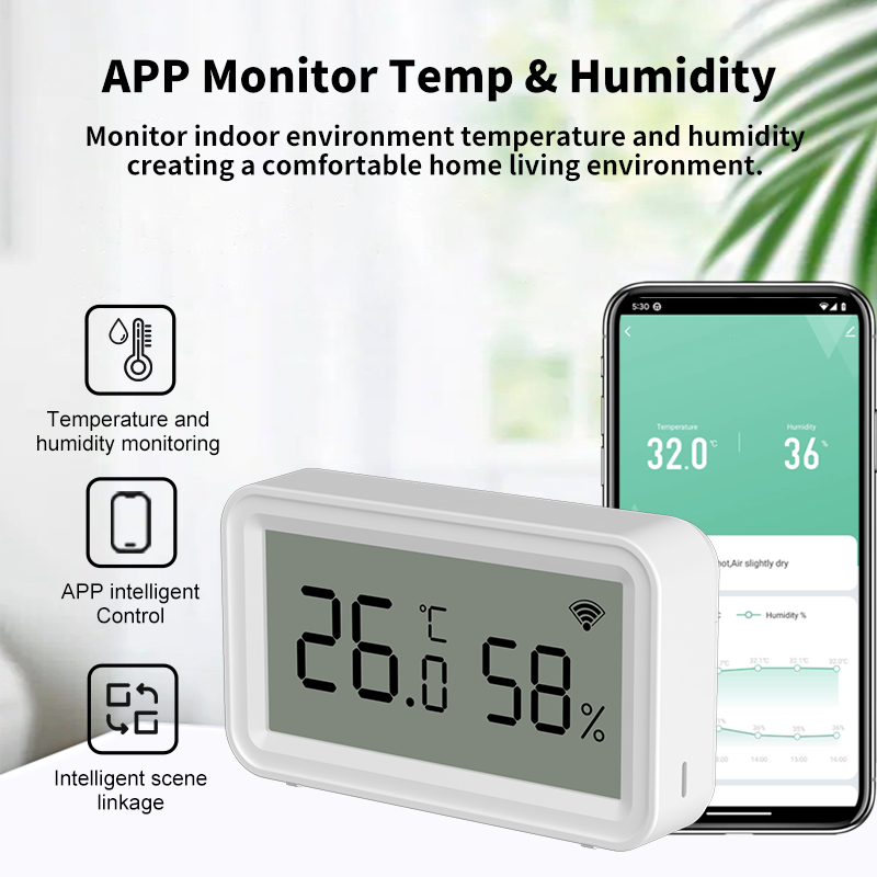 Termometr Higrometr Tuya Zigbe – Temperature Humidity Sensor recenzja i cena