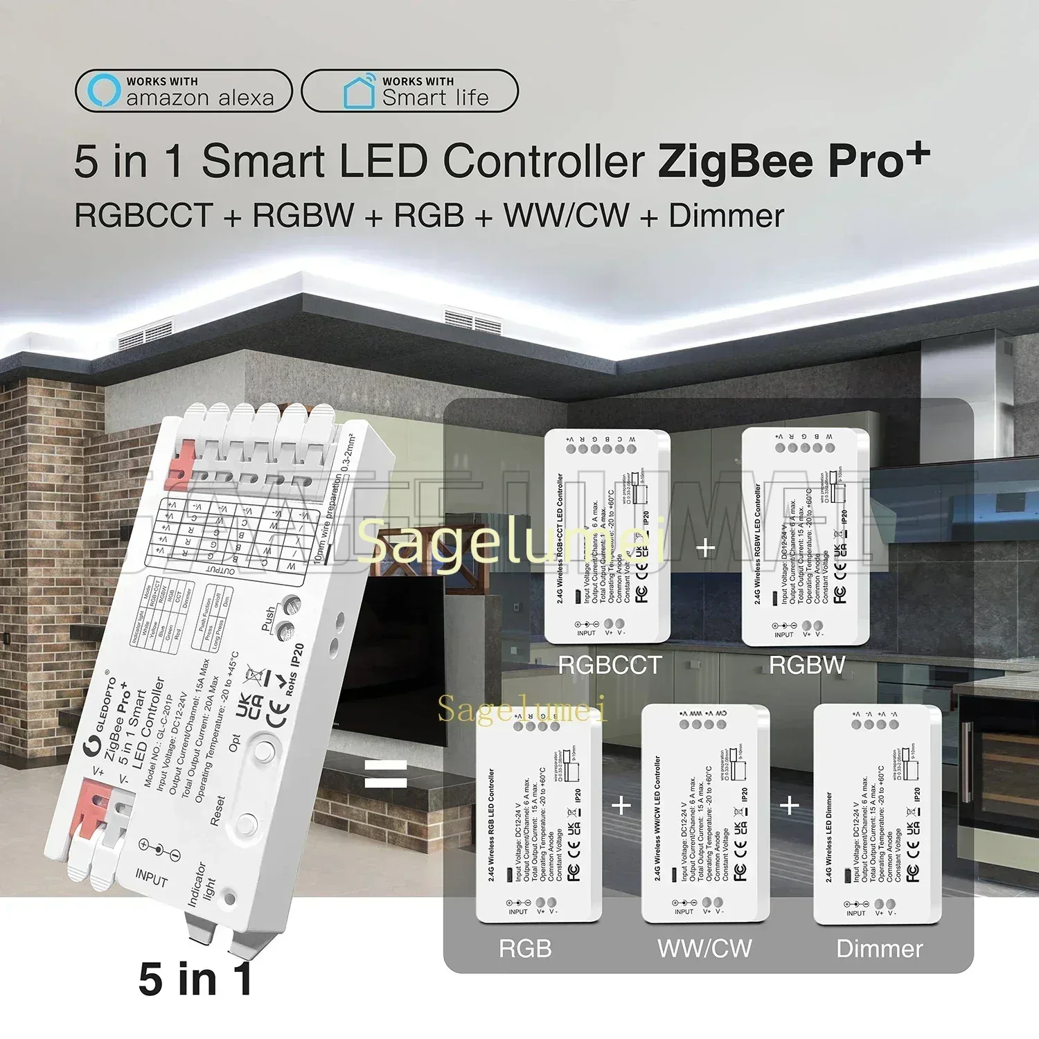 GLEDOPTO GL-C-201P/202P/203/60 – Zigbee Coordinator Stick recenzja i cena