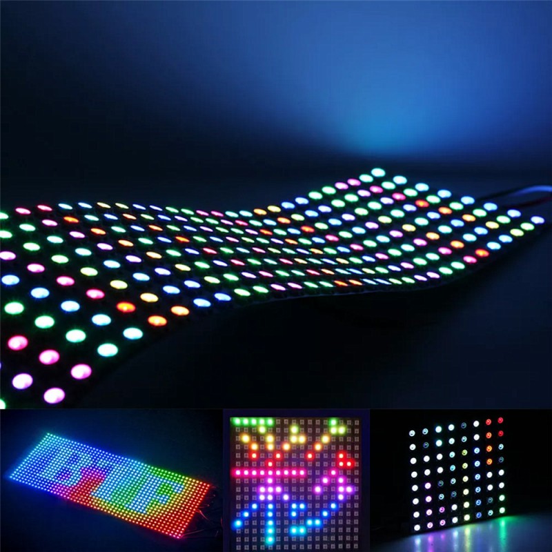 DC12V WS2815 DC5V WS2812B RGB  – Rgb Led Matrix 8X8 recenzja i cena