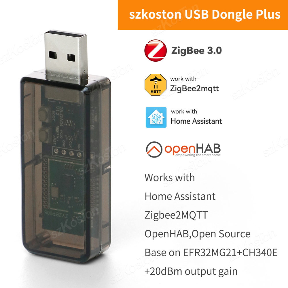EFR32MG21 Zigbee 3.0 USB Dongl – Zigbee Coordinator Stick recenzja i cena