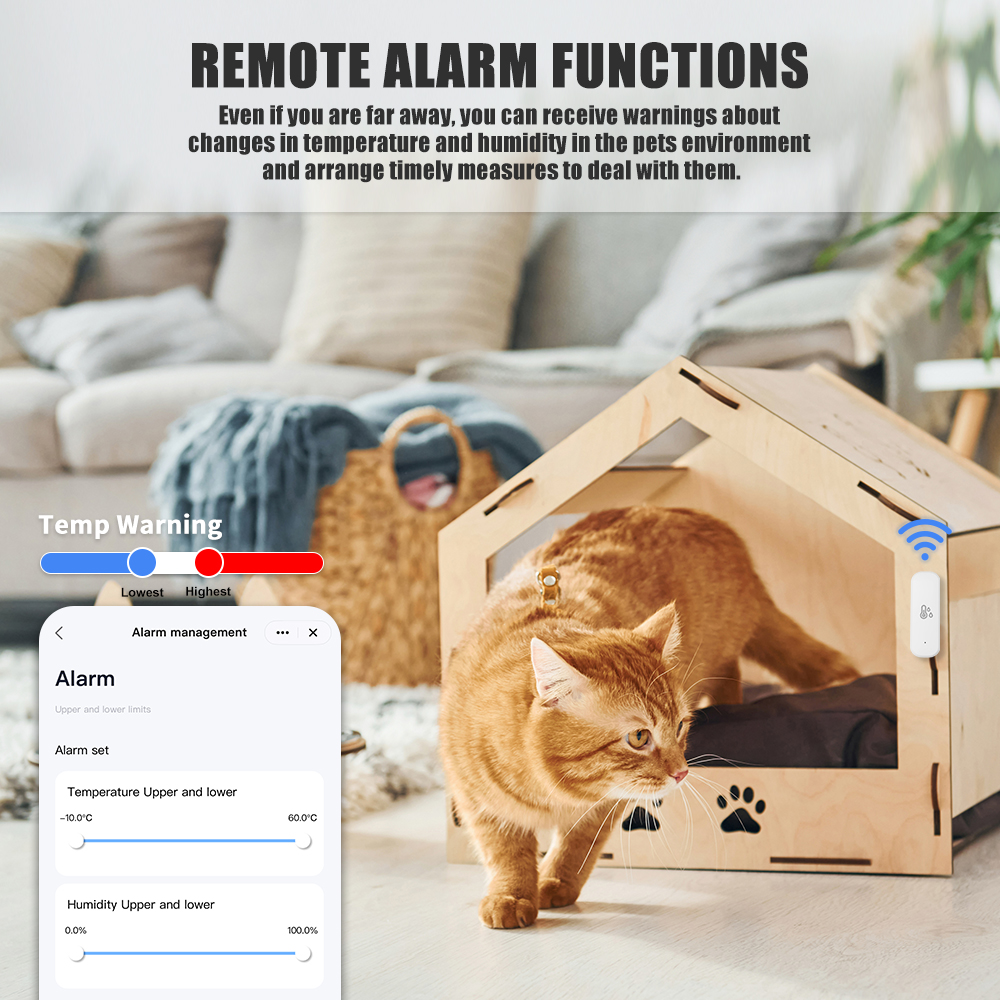 Czujnik temperatury i wilgotno – Home Automation Ideas recenzja i cena