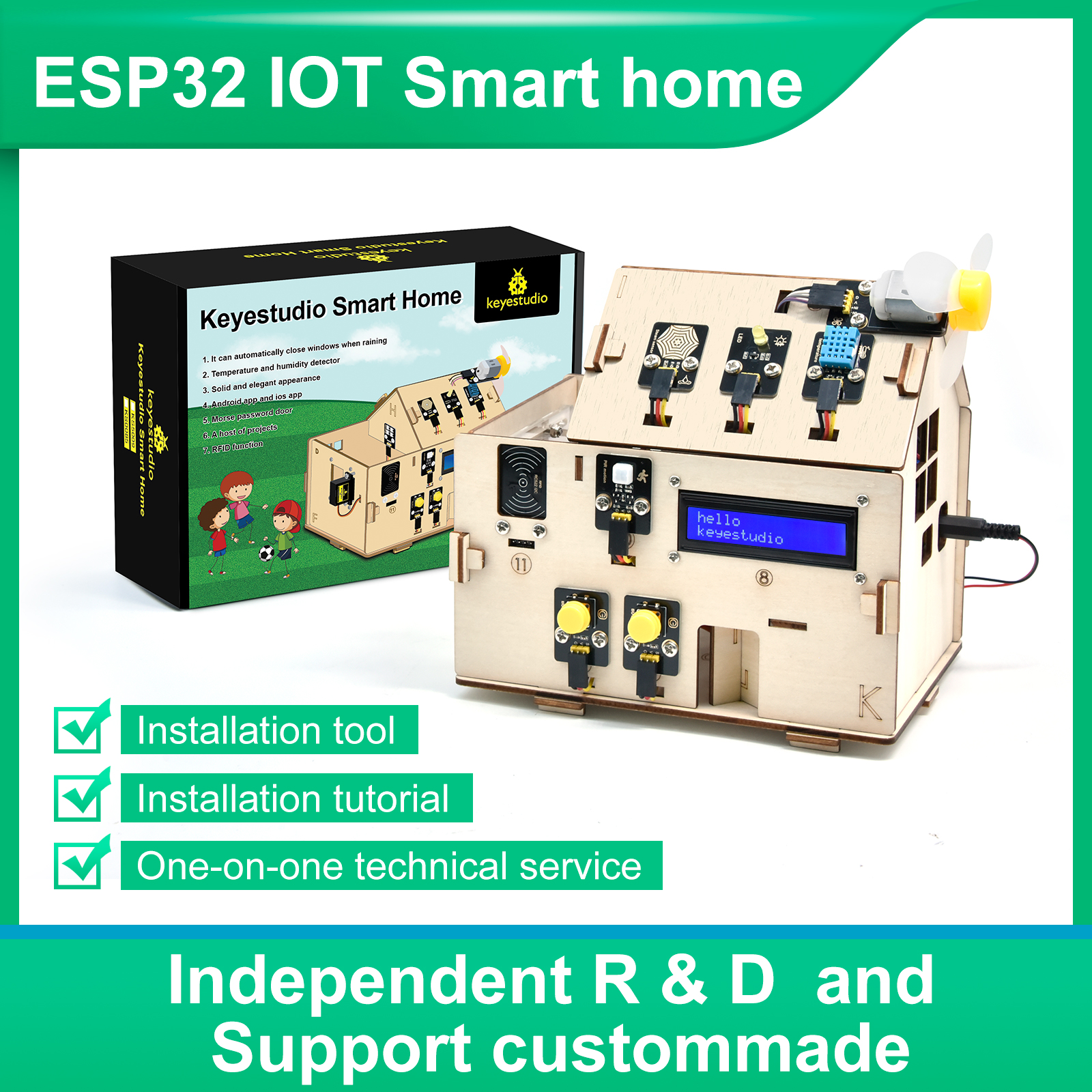 Zestaw DIY Smart Home ESP32 St – Home Automation Diy Kit recenzja i cena
