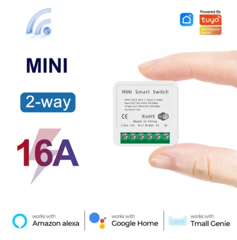 Mini Przełącznik WiFi 16A Apli – Home Automation Ideas recenzja i cena