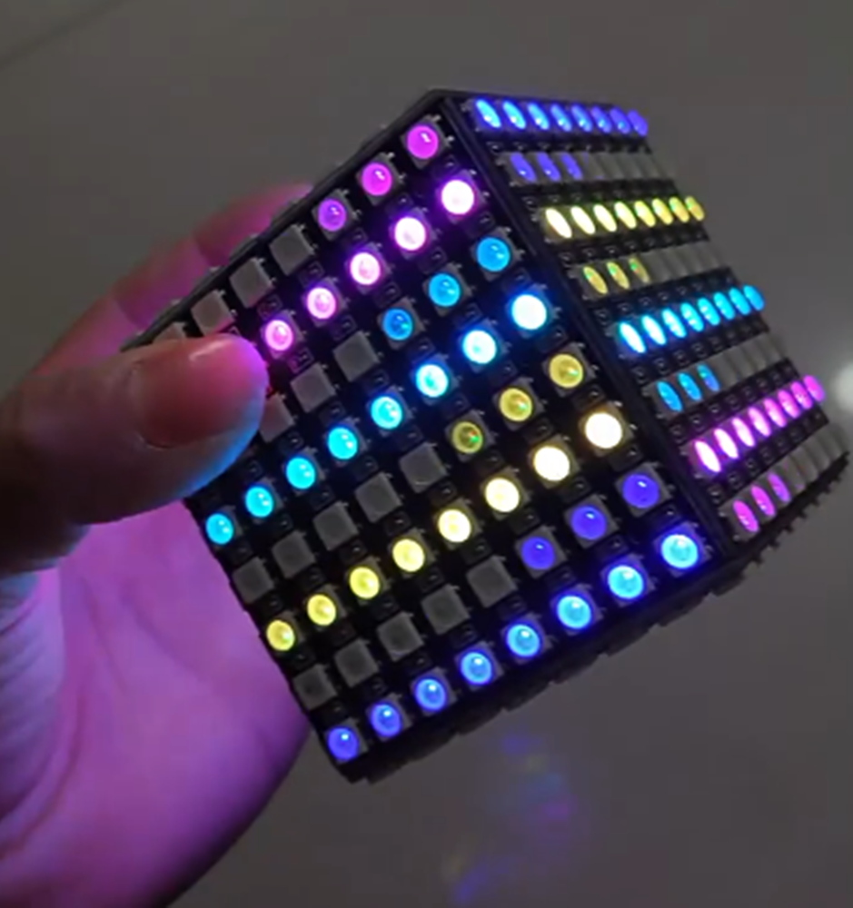 Moduł matrycy LED RGB WS2812B  – Rgb Led Matrix 8X8 recenzja i cena