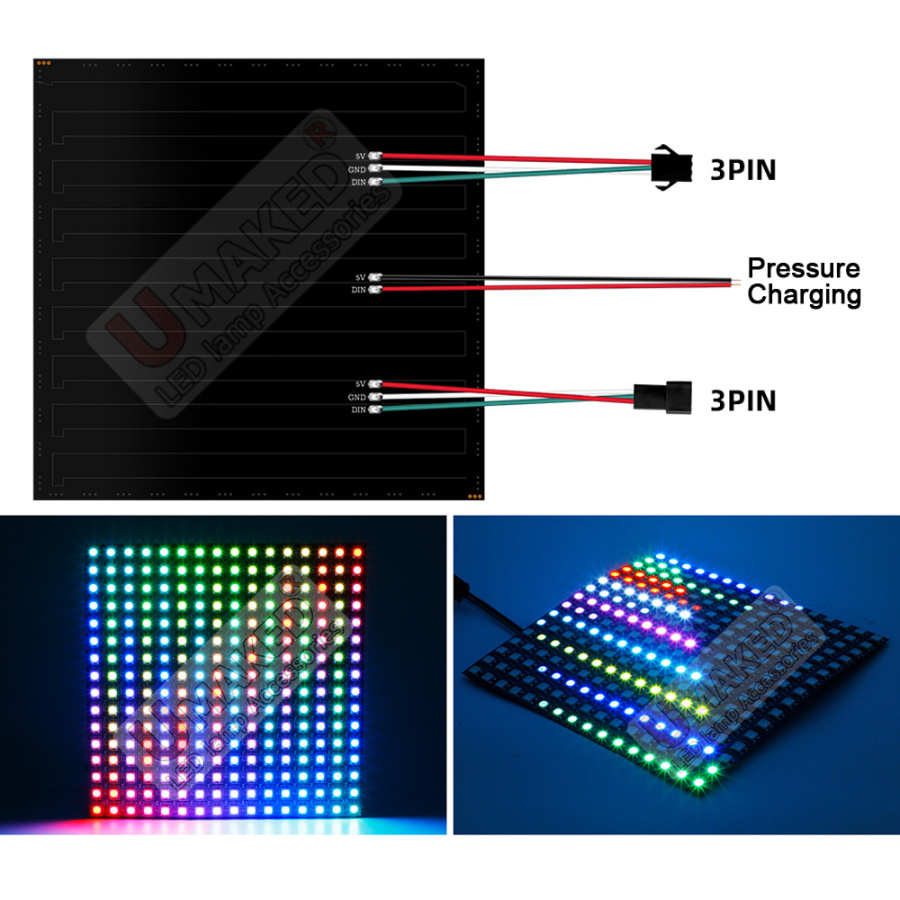 2 szt. WS2812B Indywidualnie A – Rgb Led Matrix 8X8 recenzja i cena