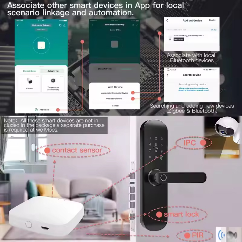 MOES Tuya ZigBee3.0 Smart Hub, – Matter Hub Thread recenzja i cena