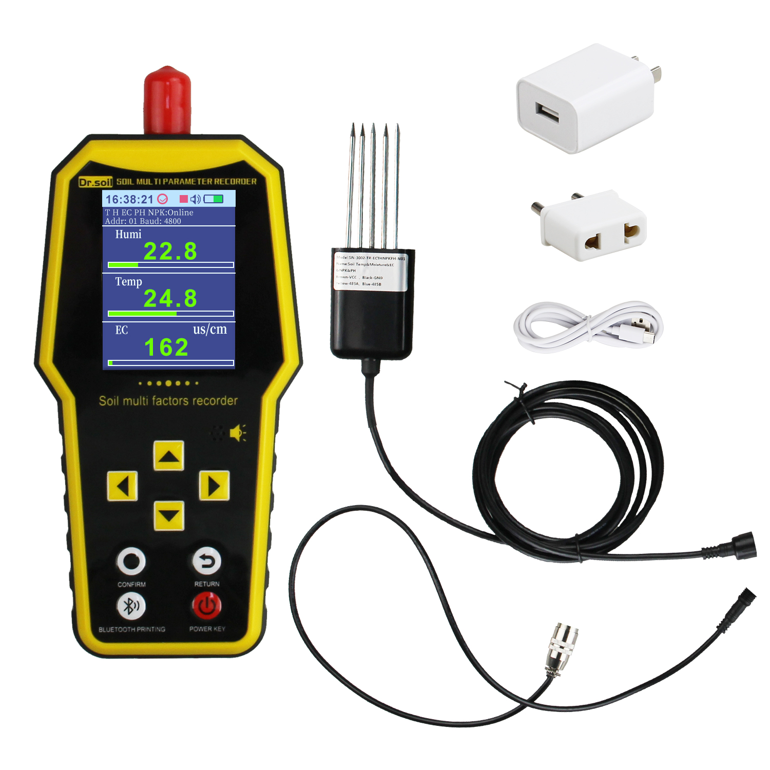 7 w 1 Przenośny Tester Nawilże – Temperature Humidity Sensor recenzja i cena