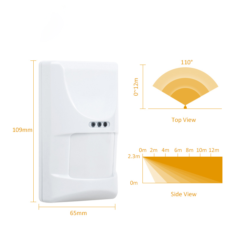 1/3 szt. Przewodowy czujnik ru – Motion Sensor Pir Wired recenzja i cena