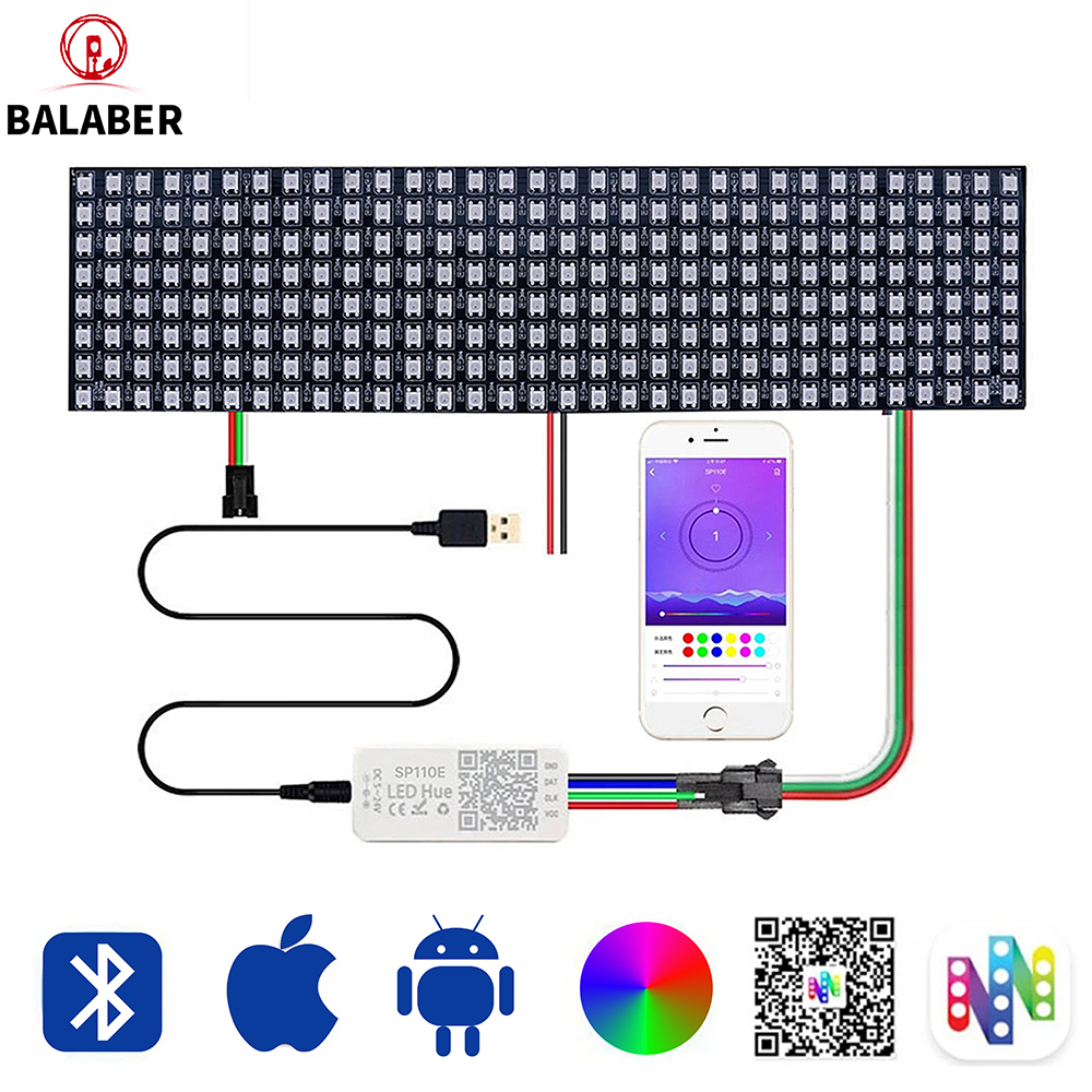 Panel LED WS2812B SMD5050 RGB, – Rgb Led Matrix 8X8 recenzja i cena
