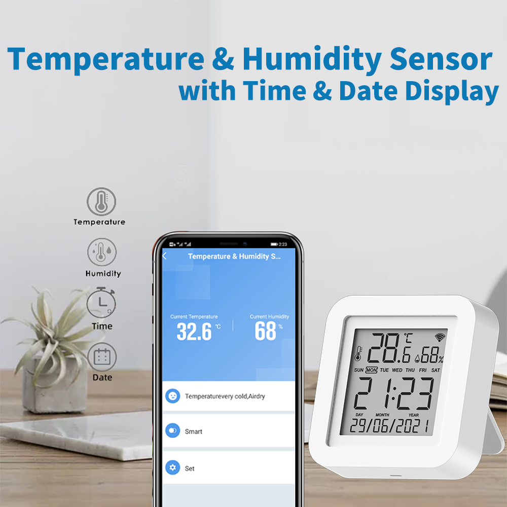 Tuya WIFI czujnik temperatury  – Home Automation Ideas recenzja i cena