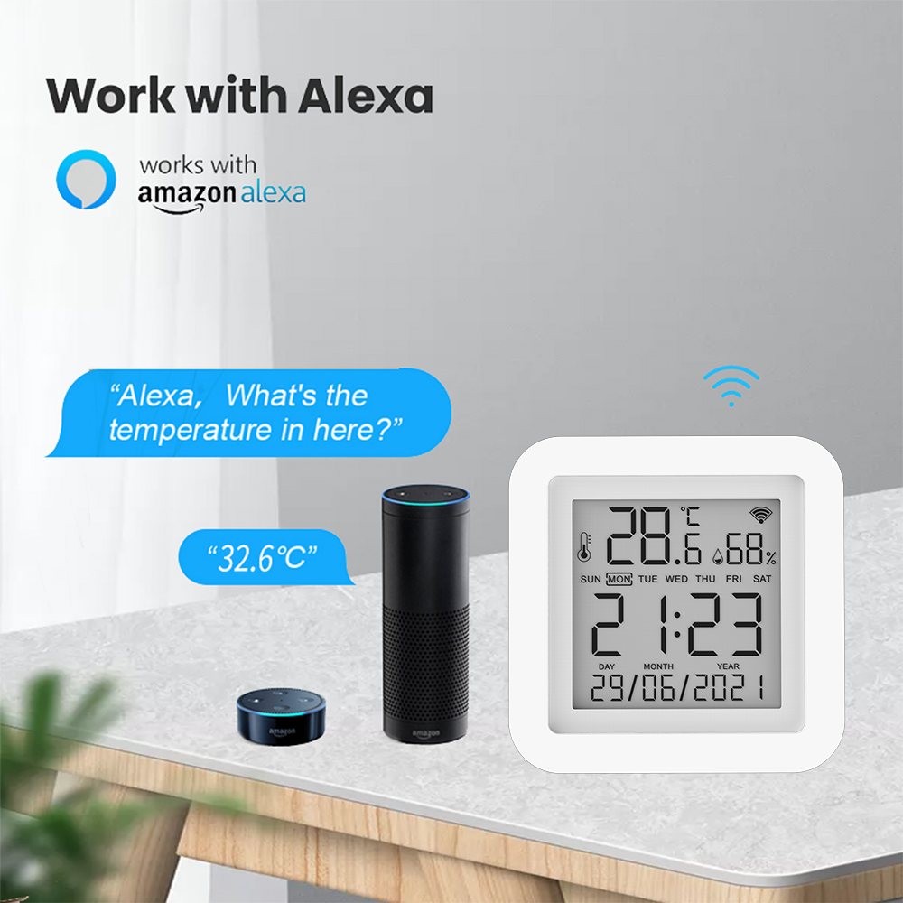Tuya WIFI czujnik temperatury  – Home Automation Ideas recenzja i cena