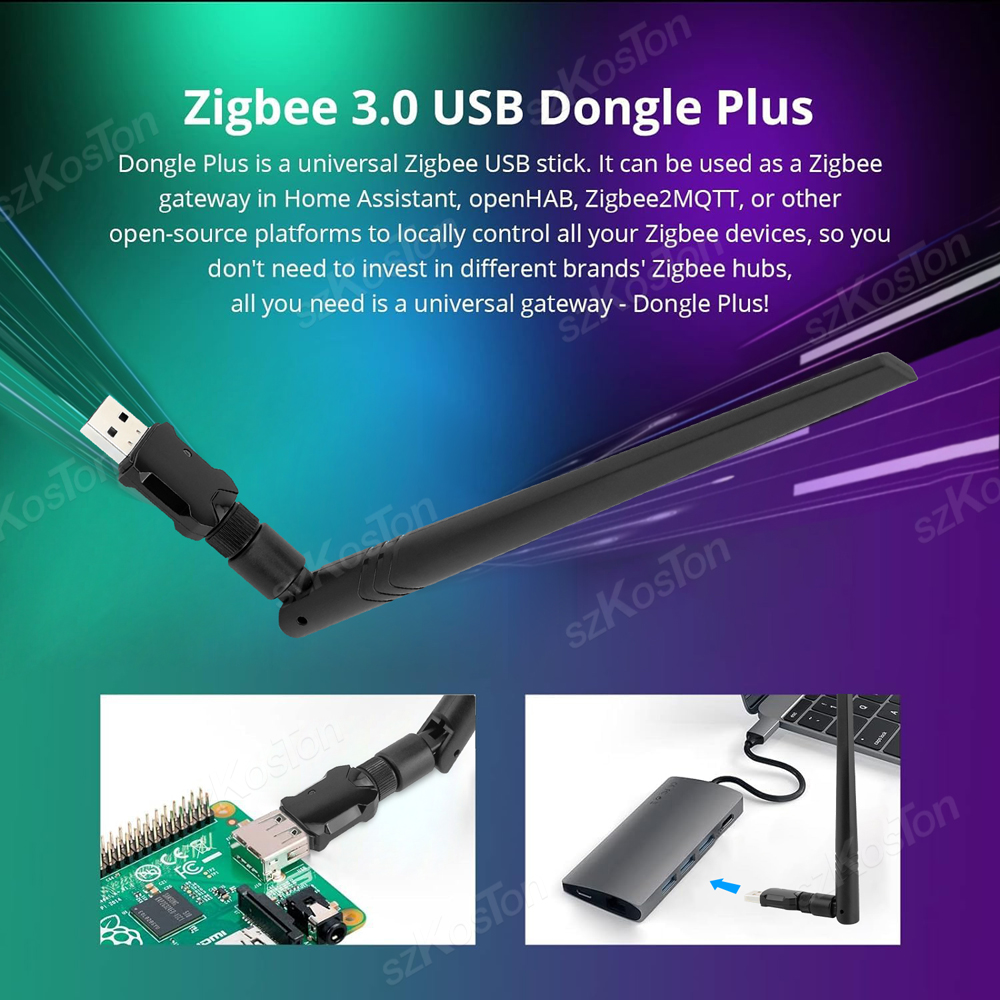 ZigBee 3.0 USB Dongle Plus-E U – Zigbee Coordinator Stick recenzja i cena