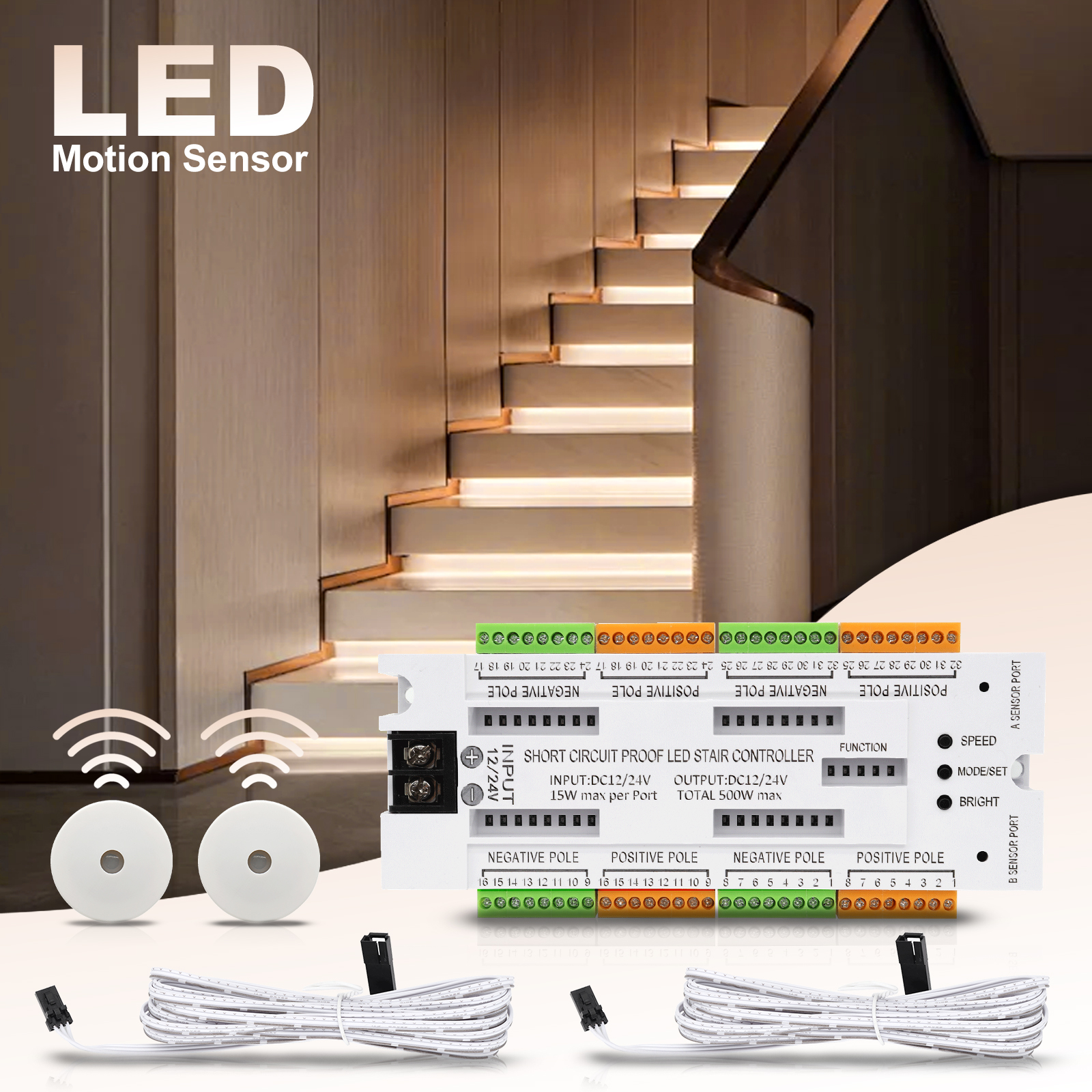 1-32 stopnie kontroler oświetl – Motion Sensor Pir Wired recenzja i cena