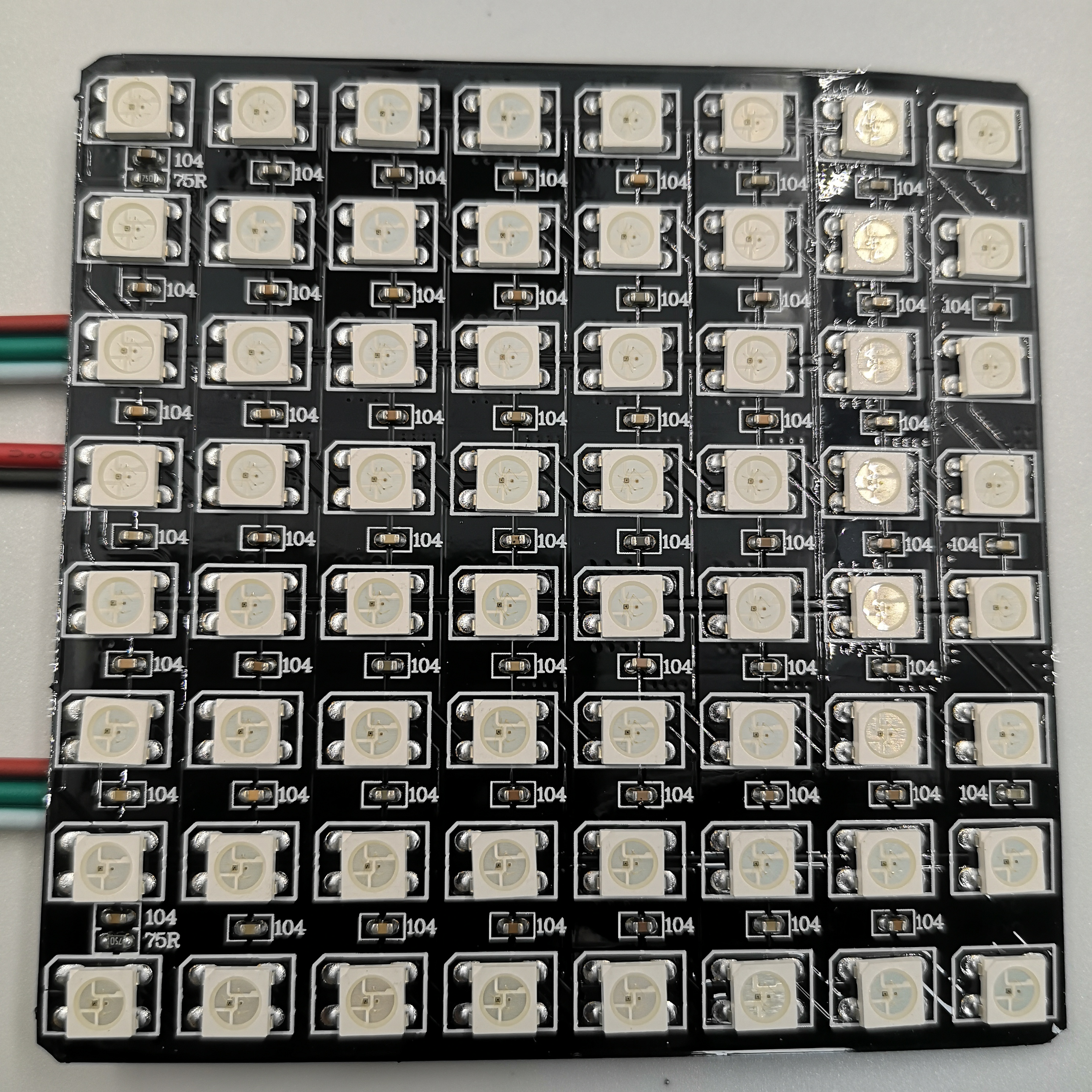 8x8 16x16 8x32 pikseli SK6812  – Rgb Led Matrix 8X8 recenzja i cena
