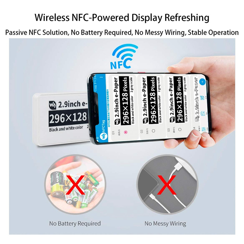 RISE Waveshare 2,9-calowy bezp – Display Epaper 2.9 recenzja i cena