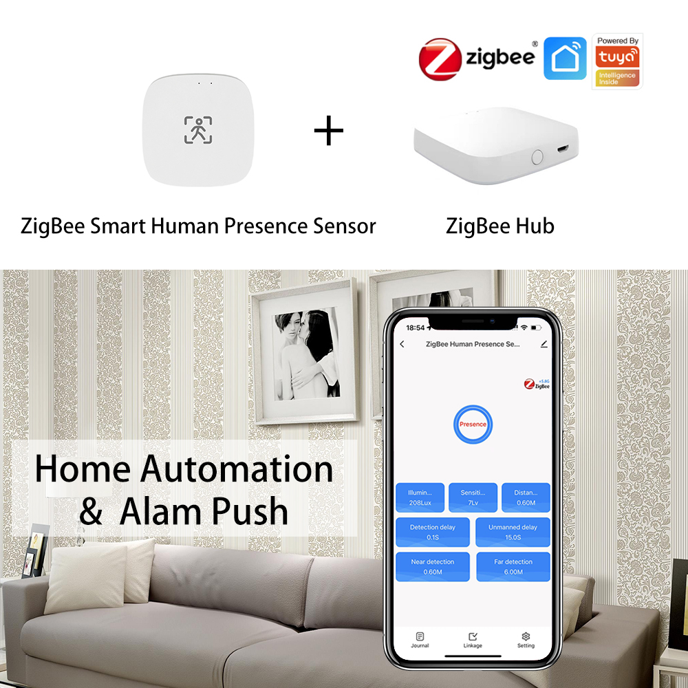 ZigBee Wifi MmWave czujnik ruc – Home Automation Ideas recenzja i cena