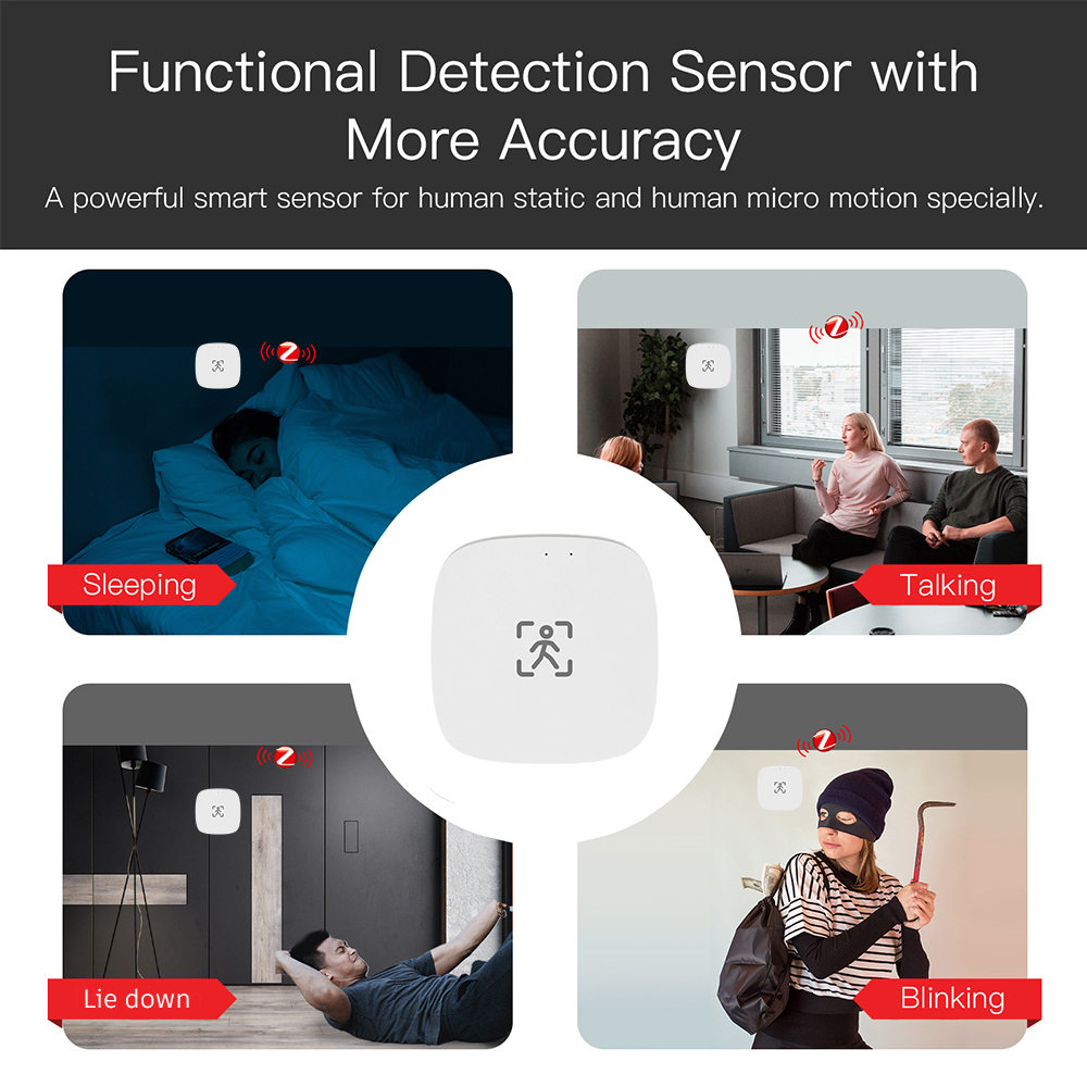 ZigBee Wifi MmWave czujnik ruc – Home Automation Ideas recenzja i cena