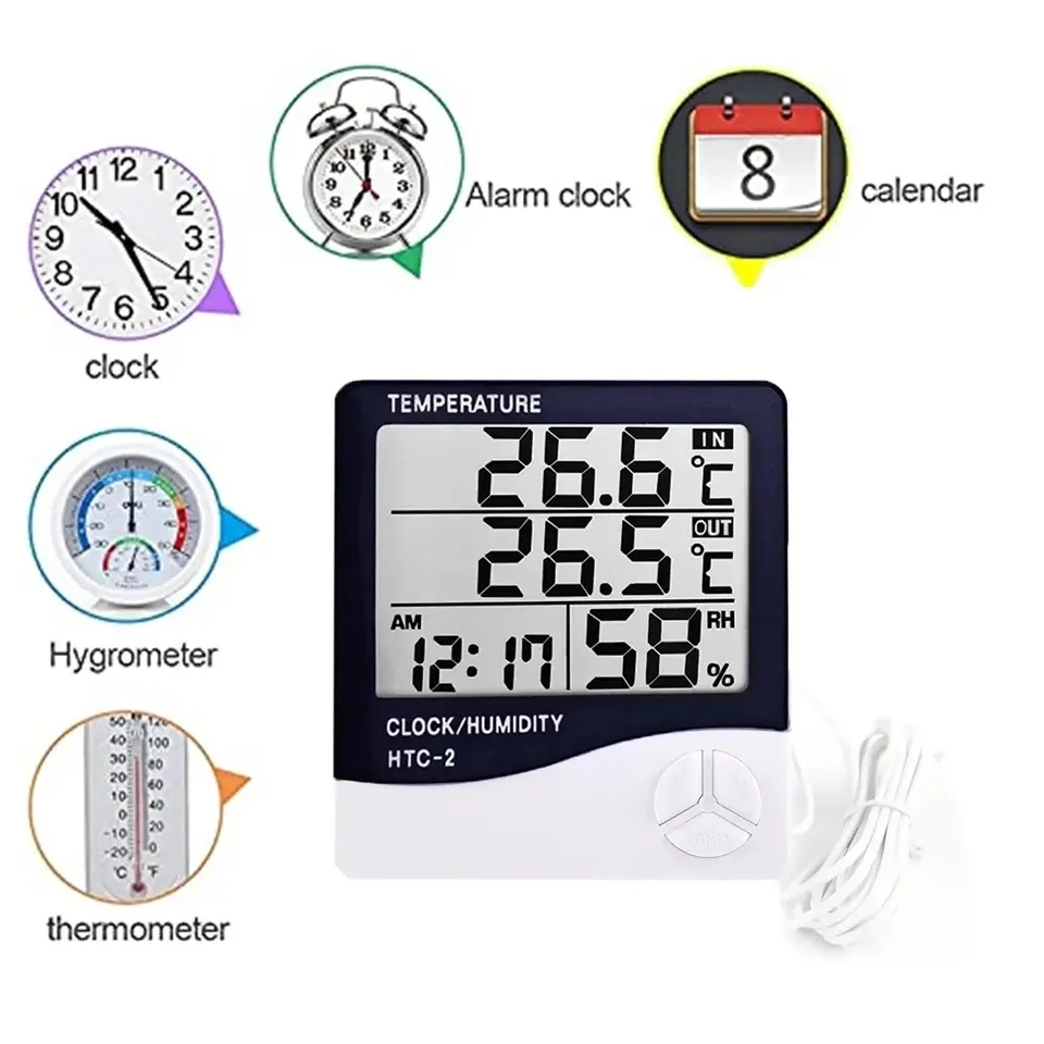 Wewnętrzny cyfrowy termometr i – Home Automation Industry recenzja i cena