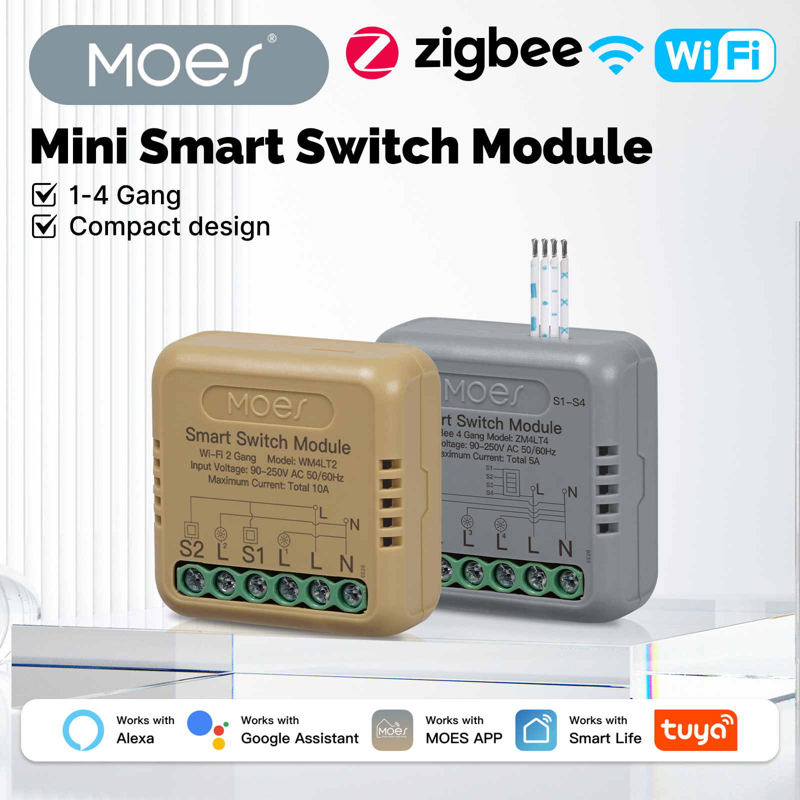 MOES Tuya WiFi Zigbee Mini DIY – Home Automation Ideas recenzja i cena