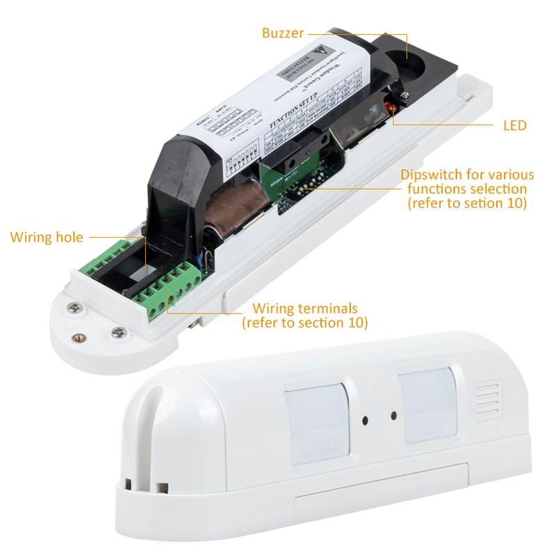 Czujnik ruchu PIR przewodowy D – Motion Sensor Pir Wired recenzja i cena