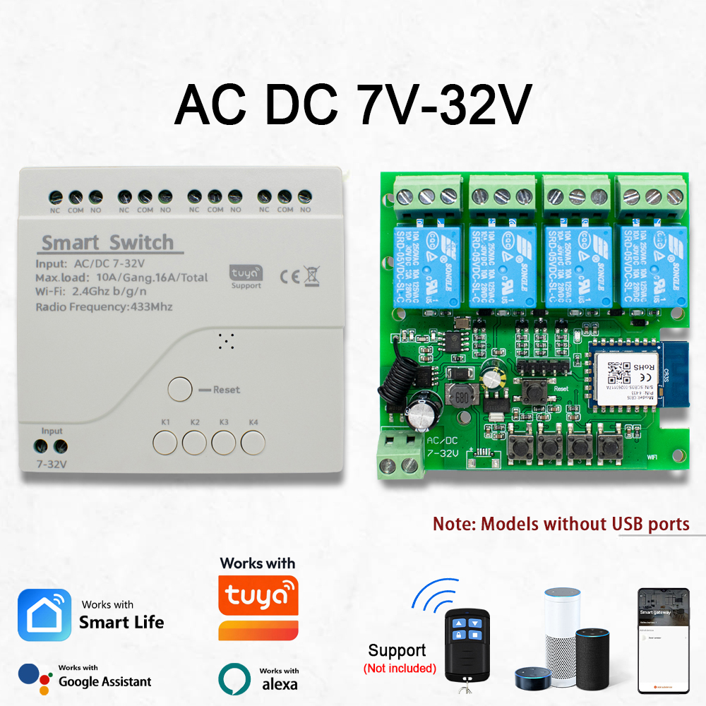 Inteligentny Przełącznik 4-kan – Home Automation Ideas recenzja i cena