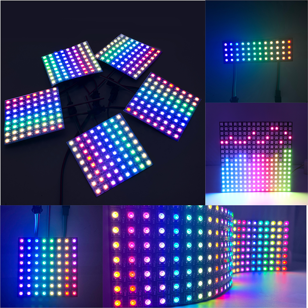 Kontroler LED USB 28 klawiszy  – Rgb Led Matrix 8X8 recenzja i cena