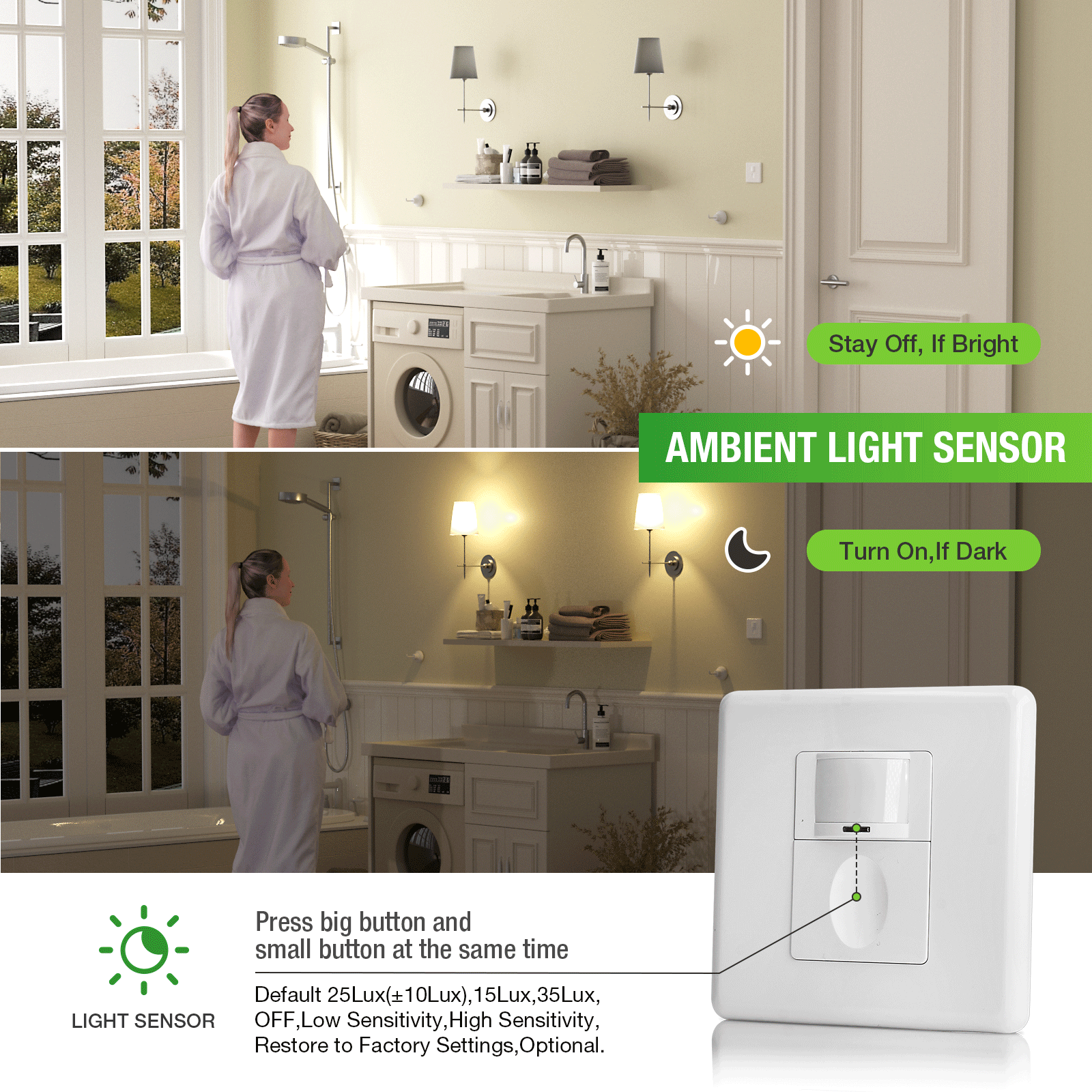 Przełącznik czujnika ruchu z c – Motion Sensor Pir Wired recenzja i cena