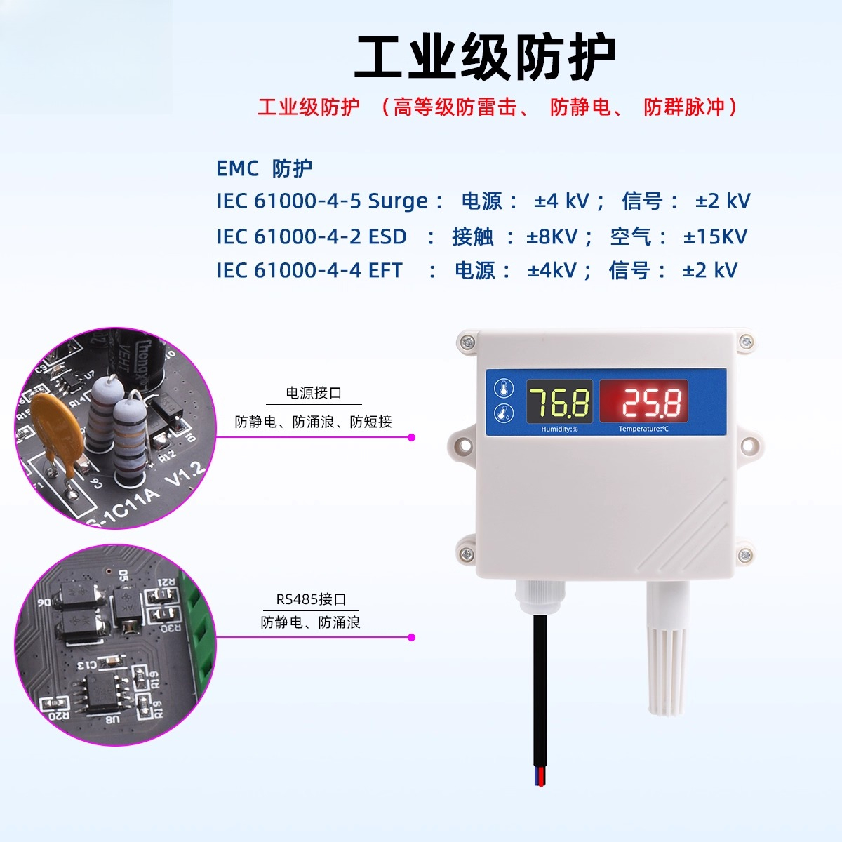 Przetwornik temperatury i wilg – Temperature Humidity Sensor recenzja i cena